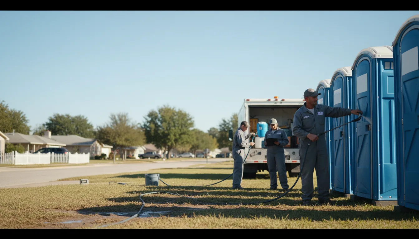 Long-Term Portable Toilet Rental in Chardon, OH near me